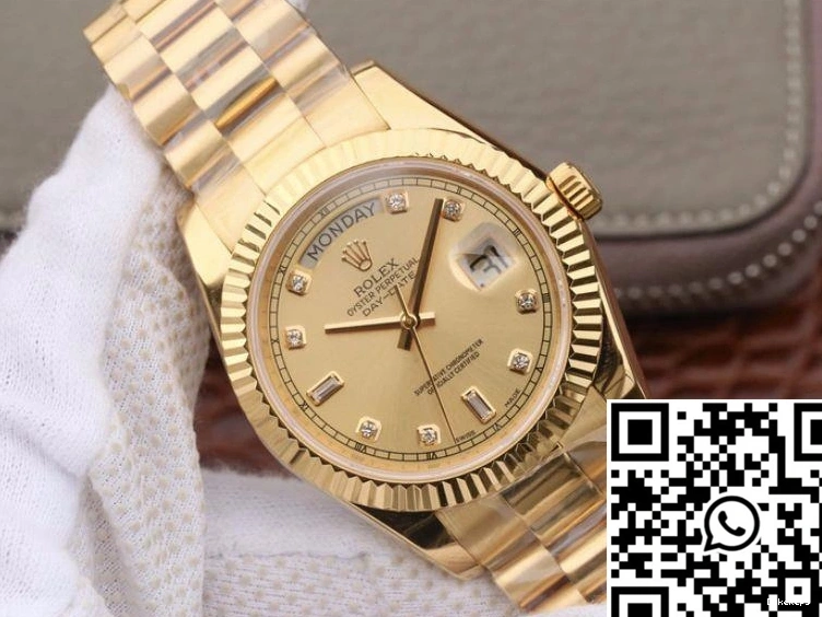 Rolex Gold 18K 218238 Dial Yellow Day-Date II 40MM EW Factory 0430